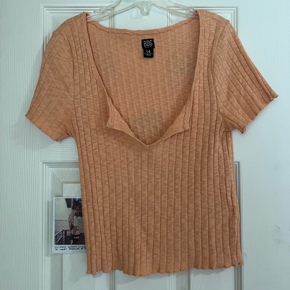 Urban Outfitters Orange Tee